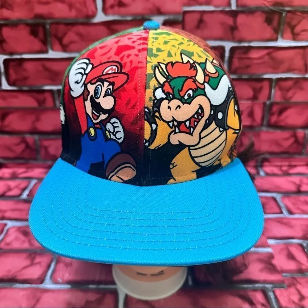 Nintendo Super Mario kids Hat cap adjustable